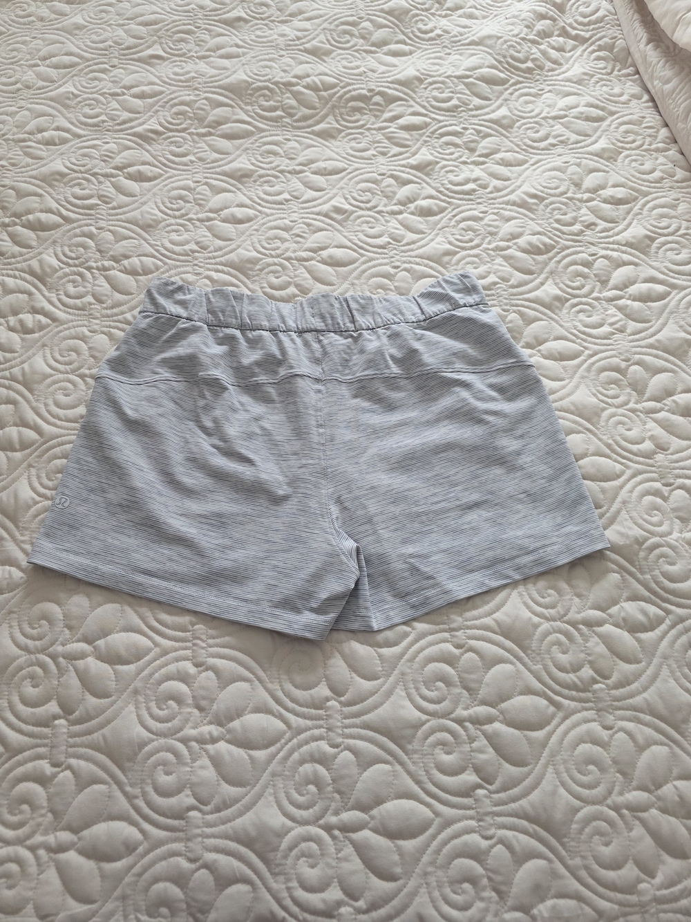 lululemon athletica Light Gray Heather Athletic Shorts